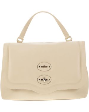 Zanellato Postina Kissens Handtasche - Natur
