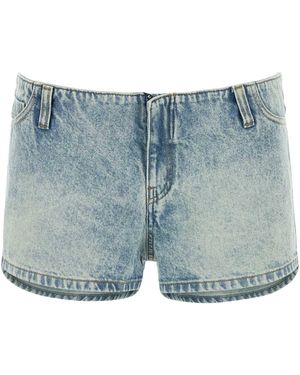 GIMAGUAS Denim Flor Shorts - Blue