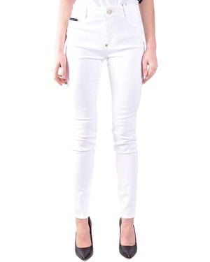 Philipp Plein Trousers - White