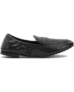 Tory Burch Loafer mit Raffungen - Schwarz