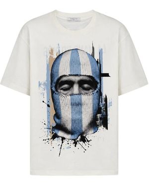 ih nom uh nit T Shirt D10 S Limited Edition La Mano De Dios - White