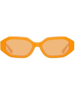 The Attico Irene Sunglasses - Yellow