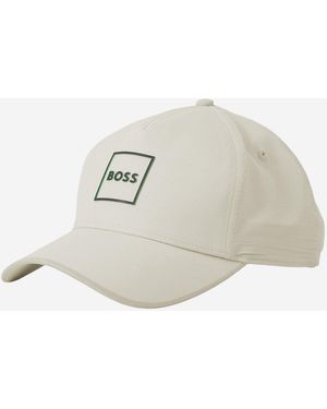 BOSS Baseballkappe mit Logo - Weiß