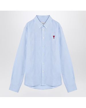 Ami Paris Ami De Coeur Shirt - Blue
