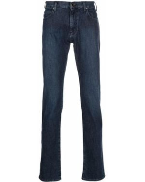 Emporio Armani Mid Waist Jeans - Blauw