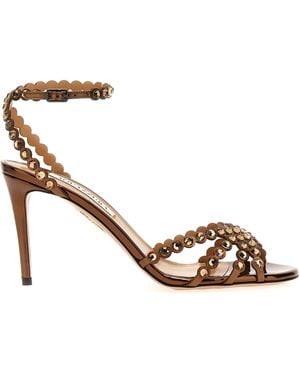 Aquazzura Tequila Sandals - Metallic