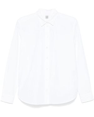 TOTEME Signature Cotton Shirt - White