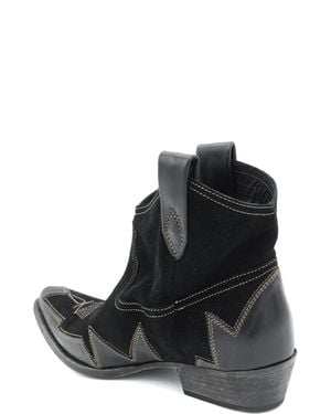 L.A L.A TEX Booties - Black
