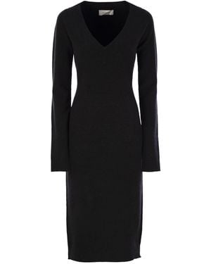 Sportmax Angizia Cashmere Blend Knit Dress - Black