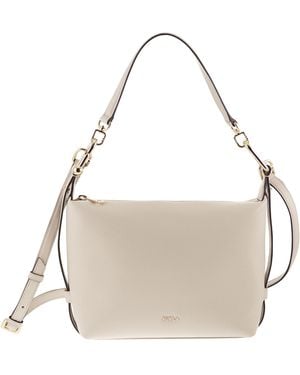 Furla Tonie Mini Leather Bag - Metallic
