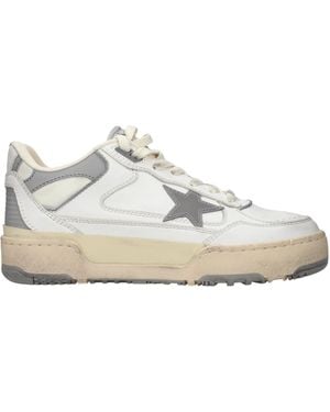Golden Goose Trainers Forty Leather/Dirty - White