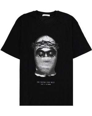 ih nom uh nit "Corona Mask" T-Shirt - Black
