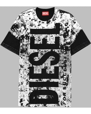 DIESEL Over T-Shirt - Black
