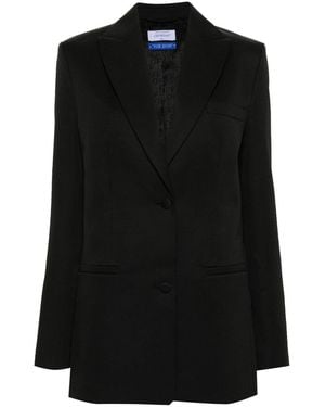 Off-White c/o Virgil Abloh Einreihiger Blazer - Schwarz