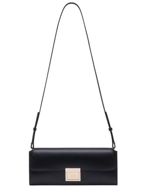 Ami Paris Mimi Umhängetasche Leder Schwarz