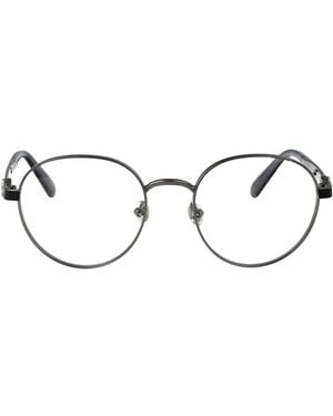 Moncler Antracite Lucido Metal Glasses - Multicolour