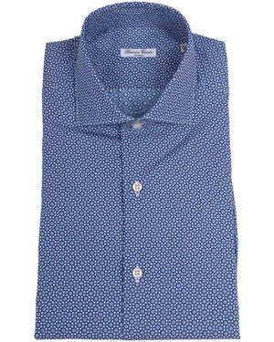 SARTORIA DEL CAMPO-SONRISA Shirt Cotton - Blue