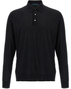 Kiton 'Ciro' Polo -Shirt - Schwarz