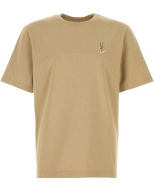 Maison Kitsuné Dressed Fox Comfort Tee-Shirt - Natural