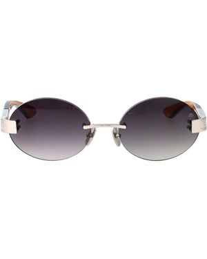 Maybach Rimless Sunglasses The Magic Ii Pa Wdj M11 - Brown