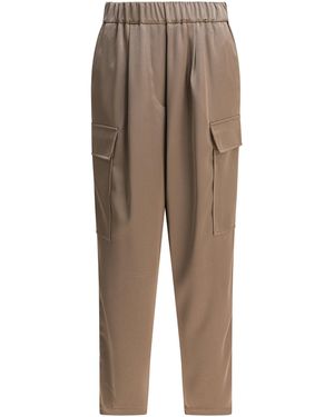 Semler Cargo Trousers Trousers - Natural