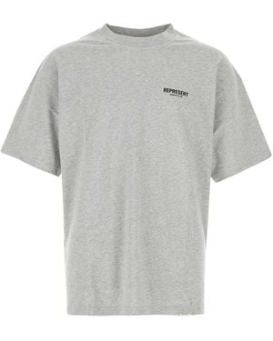 Represent Cotton Owners Club T Shirt - Grey