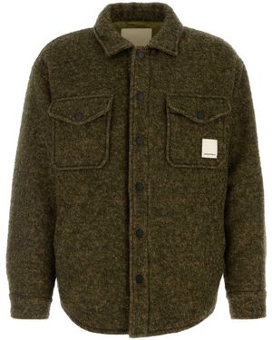 Emporio Armani Wool Blend Jacket - Green