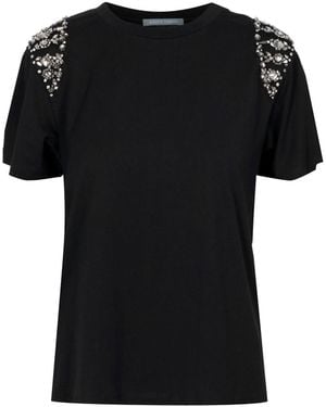 Alberta Ferretti T Shirts And Polos - Black
