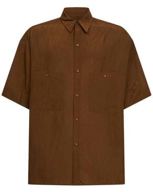 Uma Wang "Teorya Alghero" Top - Brown