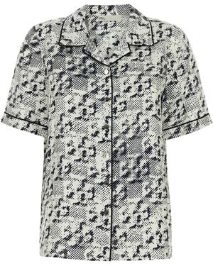 Tory Burch Silk Shirt - Black