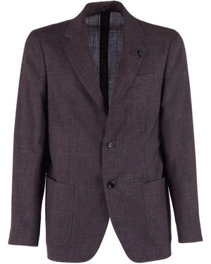 Lardini Giacca Uomo Roma - Blue