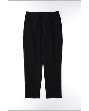 Paolo Pecora Stretch Cotton-Blend Trousers - Black