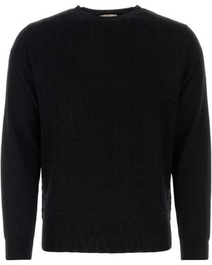 Valentino Garavani Wool Jumper - Black