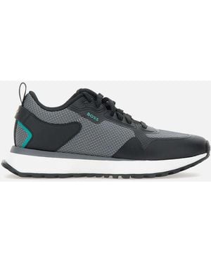 BOSS Jonah Run Mesh Sneaker - Bianco