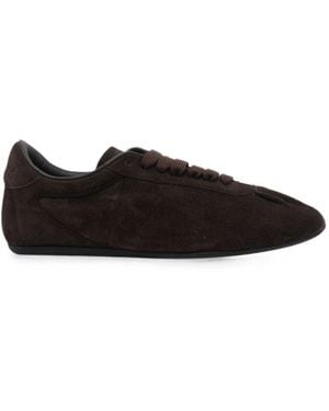 Dolce & Gabbana Suede Low-Top Trainers - Black