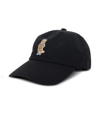 Maison Kitsuné Dressed Fox Baseball Cap - Black