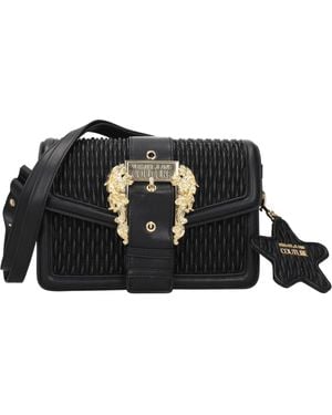 Versace Jeans Couture Shoulder Bags Couture Polyurethane - Black