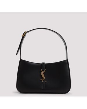 Saint Laurent Bolso Hobo Le 5 à 7 - Negro