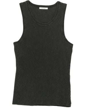 Entire studios Sheer Tank - Black