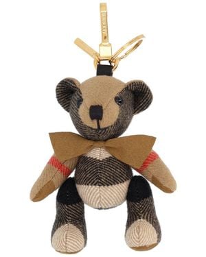 Burberry Thomas Bear" Charm - White