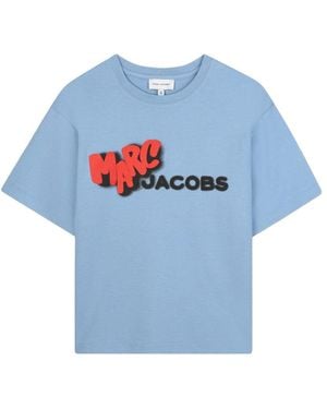 Marc Jacobs T Shirt With Logo - Blue