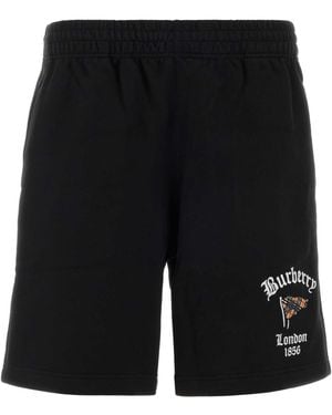 Burberry Logo Shorts - Black