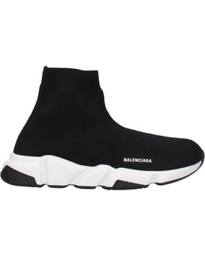 Balenciaga Speed Lt Knit Sneakers - Black