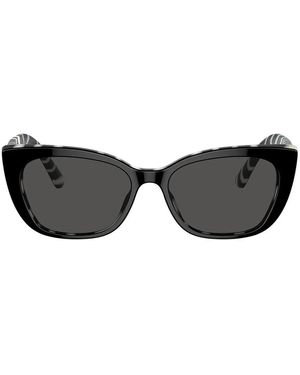 Dolce & Gabbana Sonnenbrille Dx4427 337287 Schwarz Zebra/Dunkelgrau Kinder