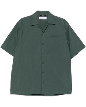 Oamc Peacemaker Boxy S/S Hemd - Grün