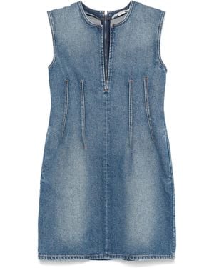 Stella McCartney Stella Mc Cartney Denim Mini Dress - Blue