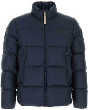 Woolrich Navy Blue Polyester Down Jacket