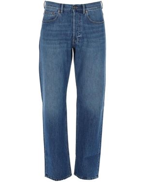Valentino Straight-Leg Jeans - Blue