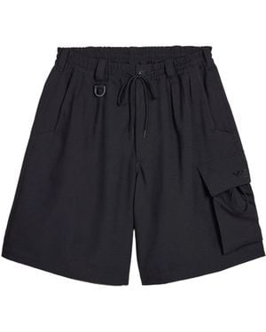Y-3 Op Cargoshorts - Blauw