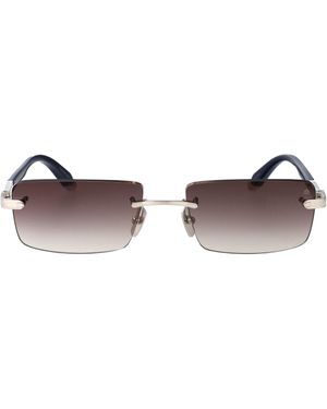 Maybach Rimless Sunglasses The Simphony Sun I Pa Aas M1 - Brown